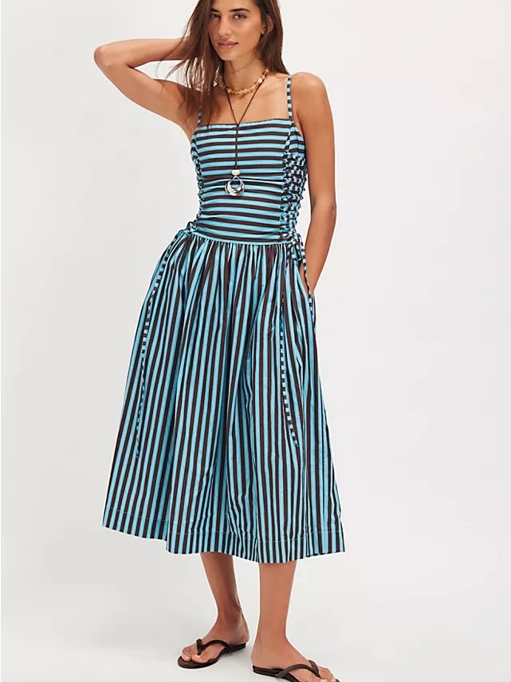 NWT Damson Madder Angelina Midi Dress